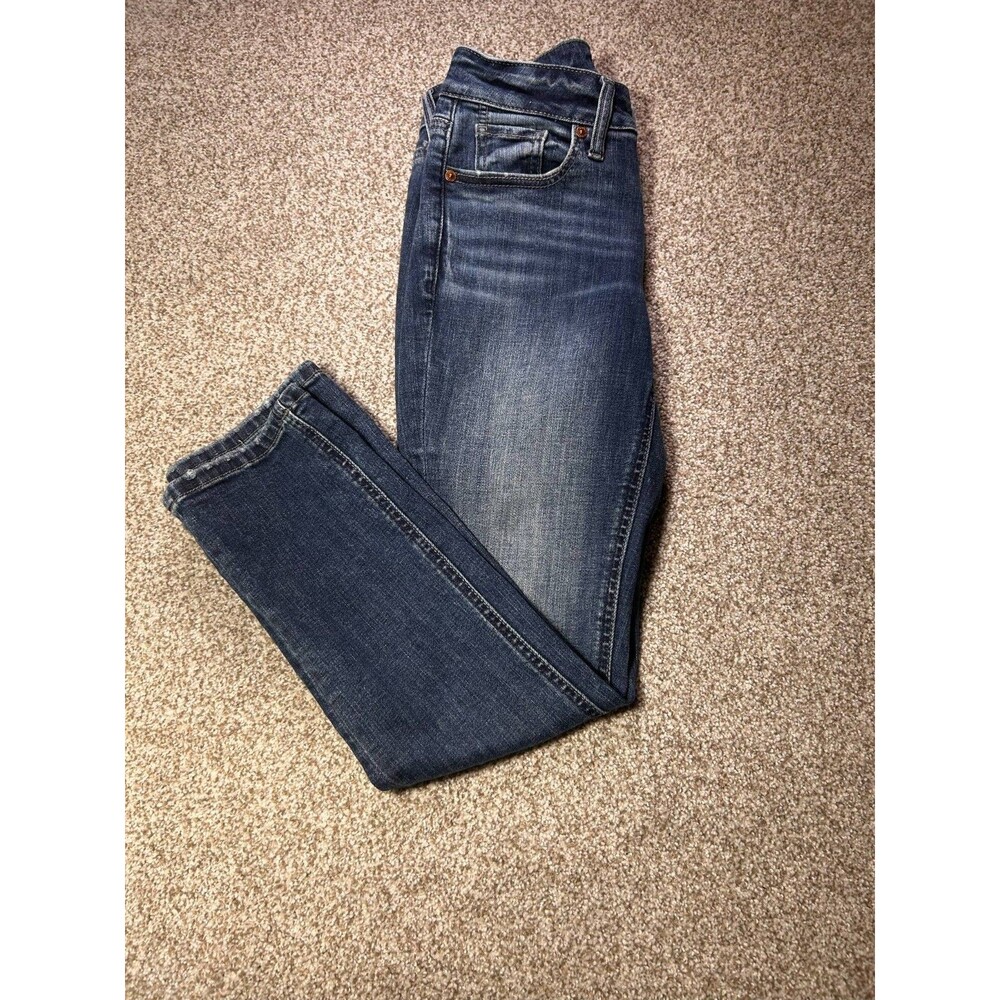Silver Jeans Co Womens Size 24 x 23.5 Blue Suki Capri - Picture 6 of 10